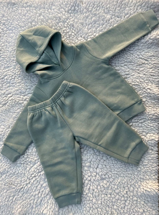 Grey Hoodie Tracksuit